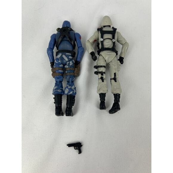 Lot of 5 G.I. Joe Cobra Figures 25th Anniversary Firefly B.A.T. HISS Copperhead - Picture 3 of 7